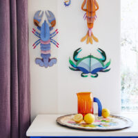 studio ROOF 3D Wanddeko "Blue Ringlet Seahorse" – Bild 2