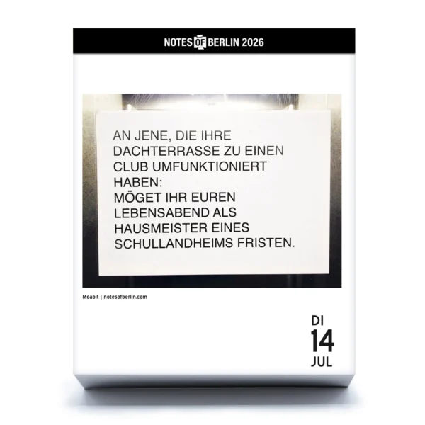 Notes of Berlin | Kalender 2026 – Bild 3