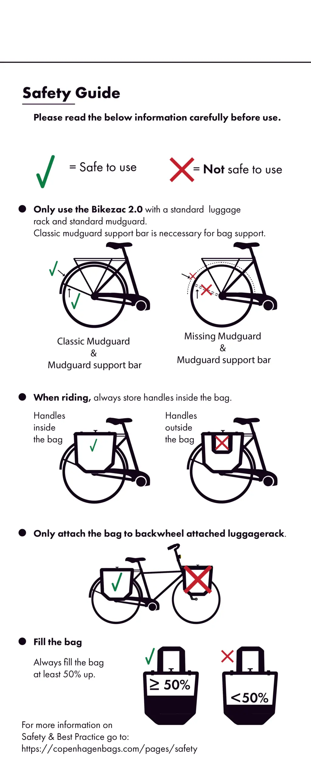 Fahrradtasche Cobags Bikezac 2.0 | baltic blue, faltbar – Bild 5