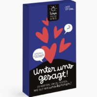 5 Minuten nur für uns - Unter uns gesagt | Kartenspiel minus editions