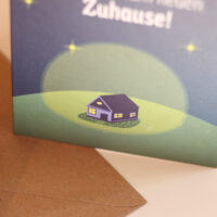 misuki Grußkarte mit Umschlag „Neues Zuhause“ – Bild 3