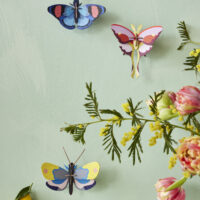Studio Roof 3D Wanddeko lilac comet butterfly – Bild 2