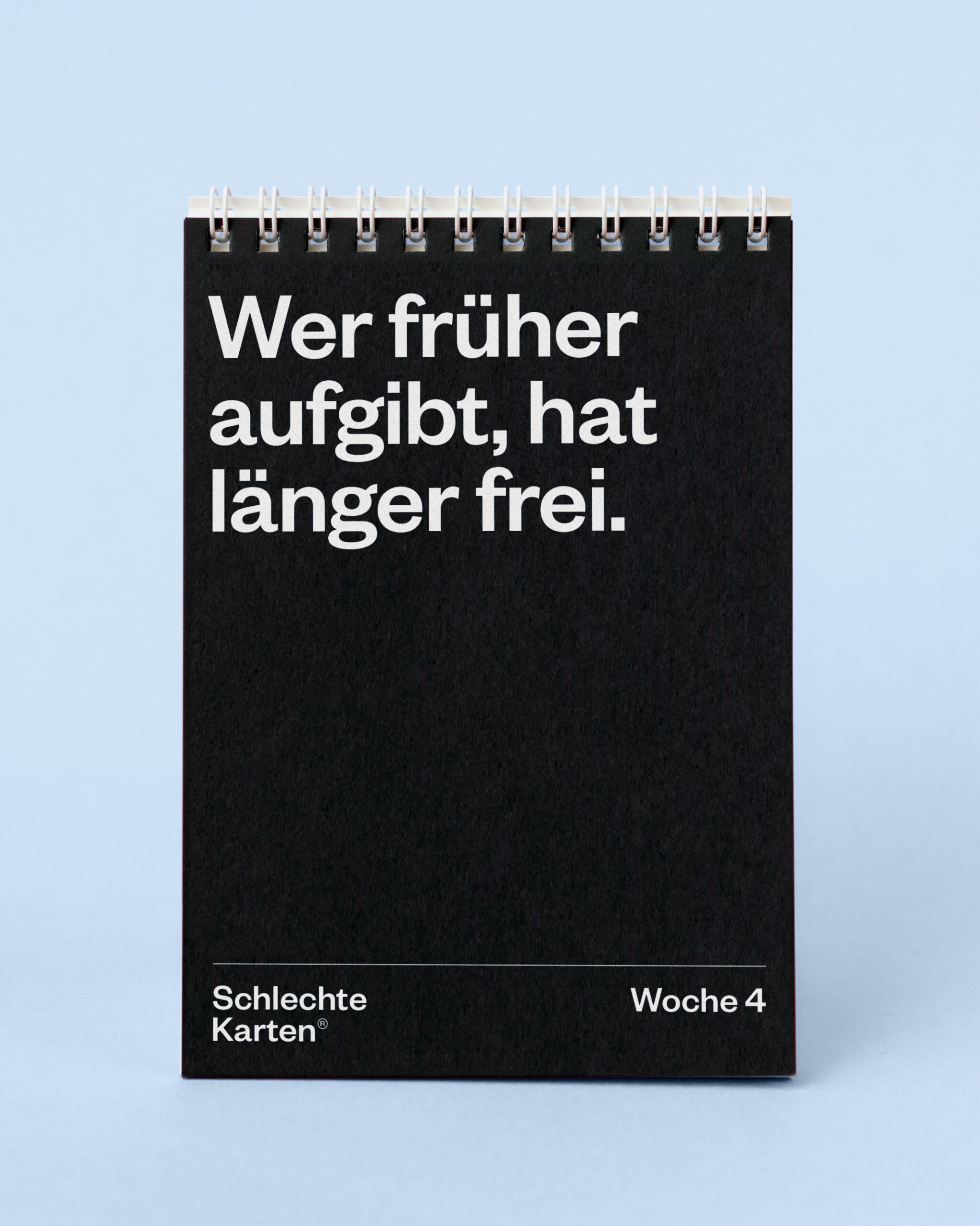 Demotivierender Tischkalender 2026 | Schlechte Karten – Bild 2