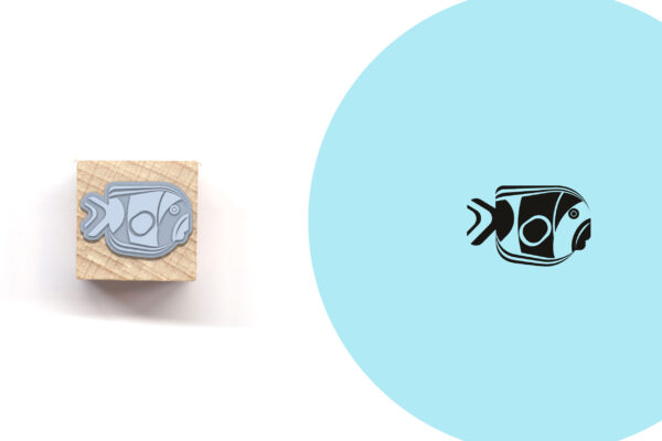 Ministempel "Fisch 1"