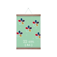 misuki Magnetische Bildleiste 22 cm | Nussbaum