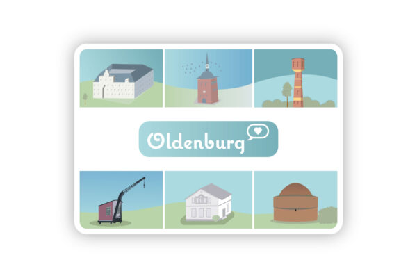 Postkarte „Oldenburg“