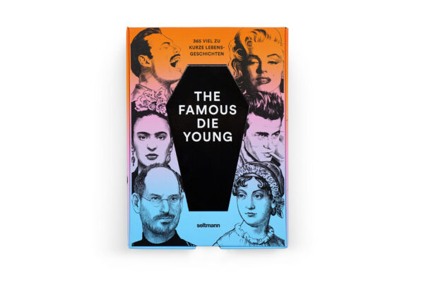 The Famous Die Young | immerwährender Tischkalender