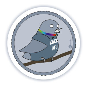 misuki »Kack AFD« Aufkleber