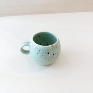 egg back home Konfetti-Tasse 90ml | grün