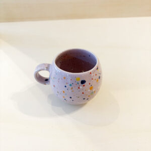 egg back home Konfetti-Tasse 90ml | lila