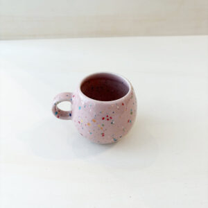 egg back home Konfetti-Tasse 90ml | rosa