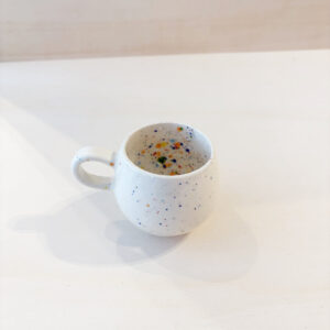 egg back home Konfetti-Tasse 90ml | weiß