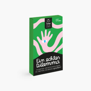 5 Minuten nur für uns  - ein echtes Dilemma | Kartenspiel minus editions