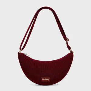 Hindbag Umhängetasche »Andrea« | bordeaux - kord