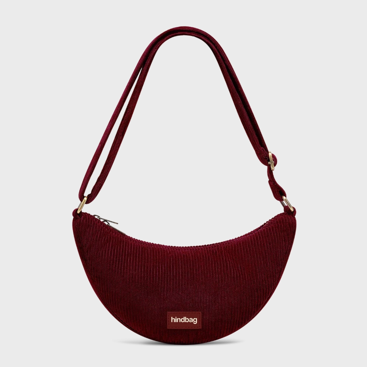 Hindbag Umhängetasche »Andrea« | bordeaux - kord