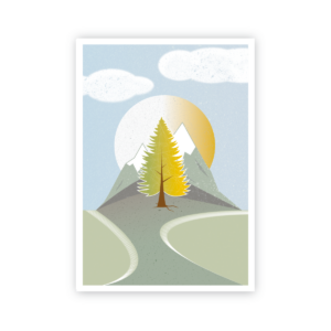 Postkarte »Baum«