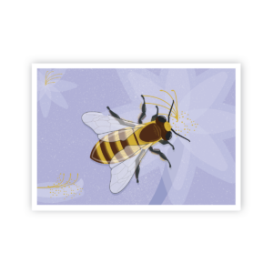 Postkarte »Biene«