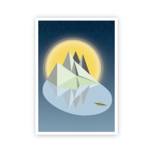Postkarte »Insel«