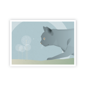 Postkarte »Katze«