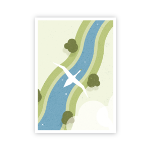 Postkarte »Reise«