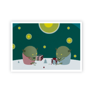 Postkarte »Monster«