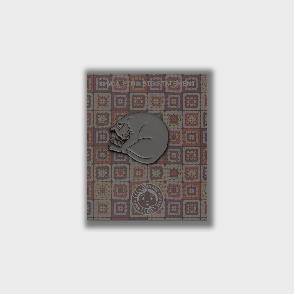 Emaillepin | sleeping cat