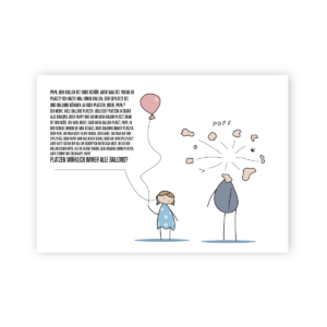 Postkarte »Ballons«