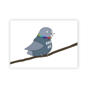 misuki »KackAFD« Postkarte