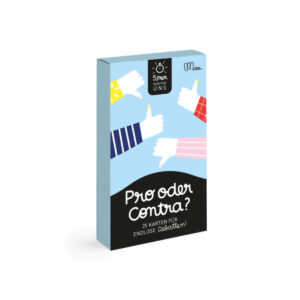5 Minuten nur für uns  - Pro oder Contra | Kartenspiel minus editions