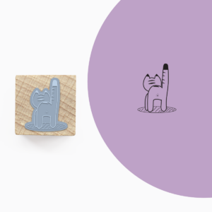 Stempel »Follow Me Katze«