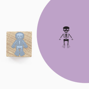 Stempel »Skelett«