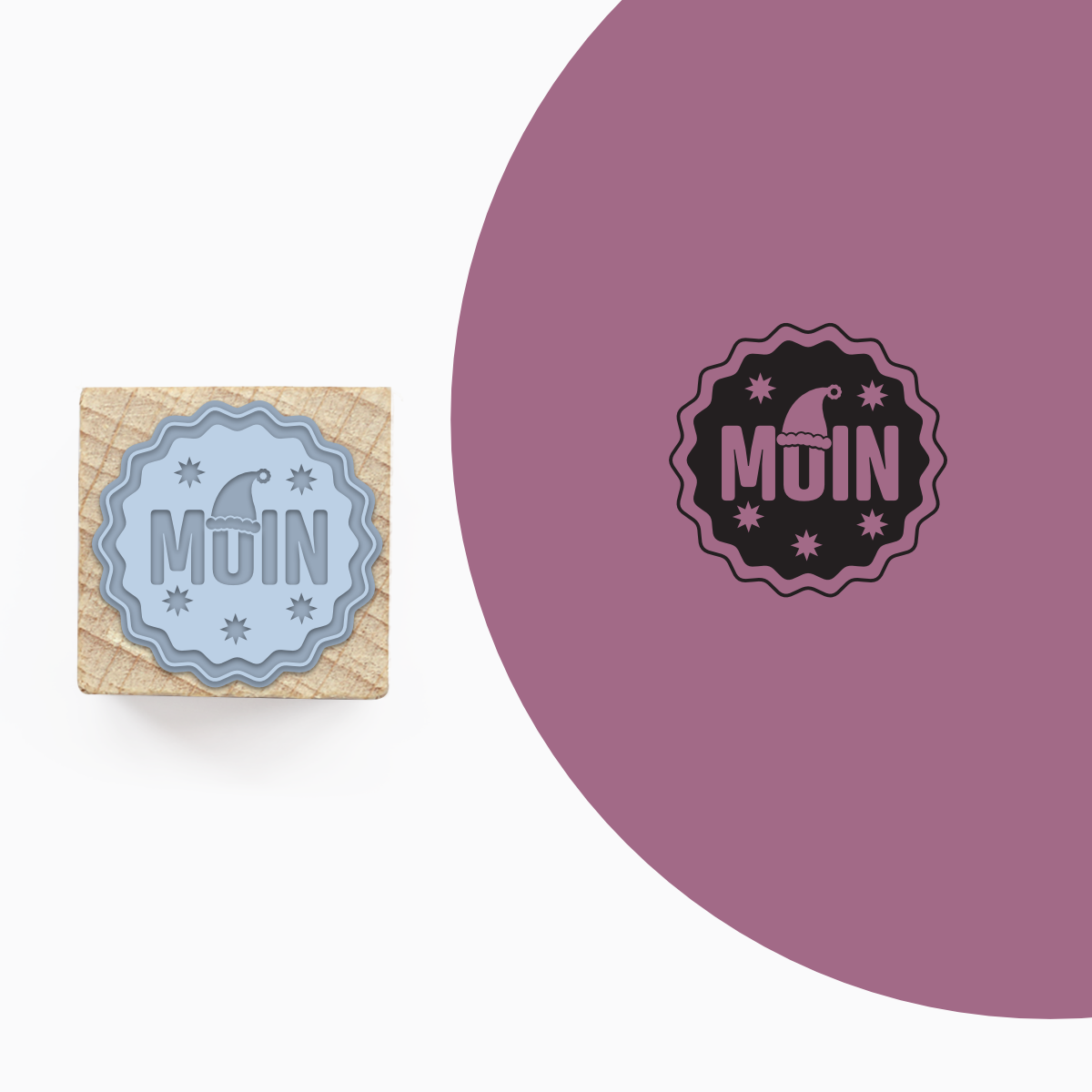 Stempel »Weihnachts-Moin«