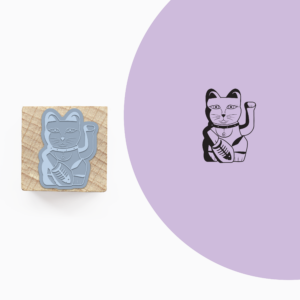 Stempel »Winkekatze«