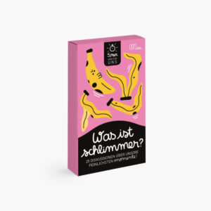 5 Minuten nur für uns - Was ist schlimmer | Kartenspiel minus editions