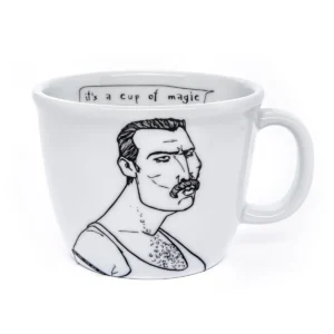 Tasse »the mercurial champion«