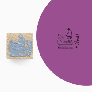 Stempel »Frohes Fest!«