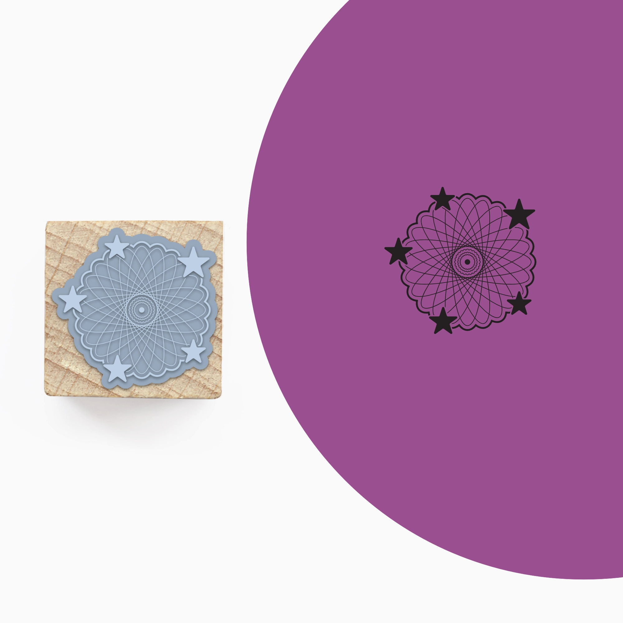 Stempel »Spirograph 2«